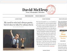 Tablet Screenshot of davidmcelroy.org